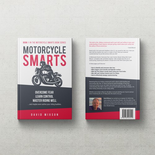 Book Cover for Motorcycle Book that ROCKS