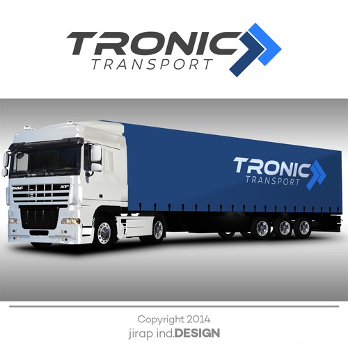 Create a simple but eye catching logo for Tronic Transport