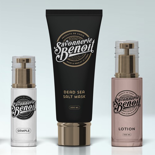 Logo and package design for Savonnerie Benoit