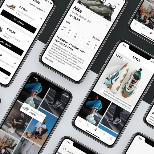Sneakers App Design