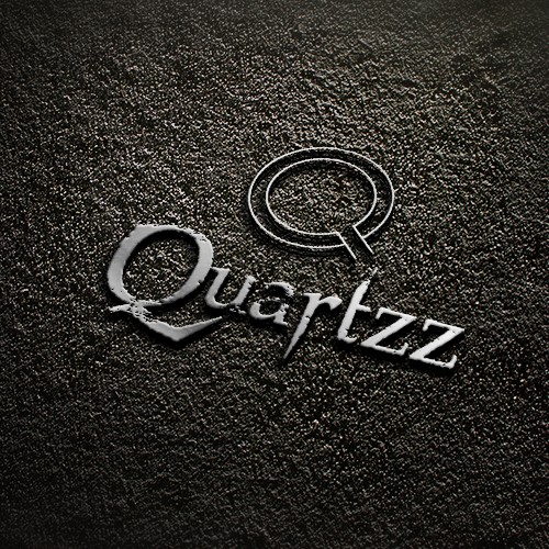 Create a captivating and sleek logo design for Quartzz
