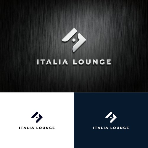 Sleek logo for Italia Lounge