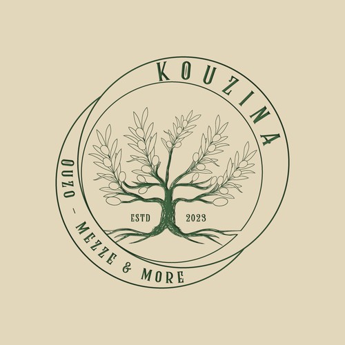 Logo Design for Kouzina Brand