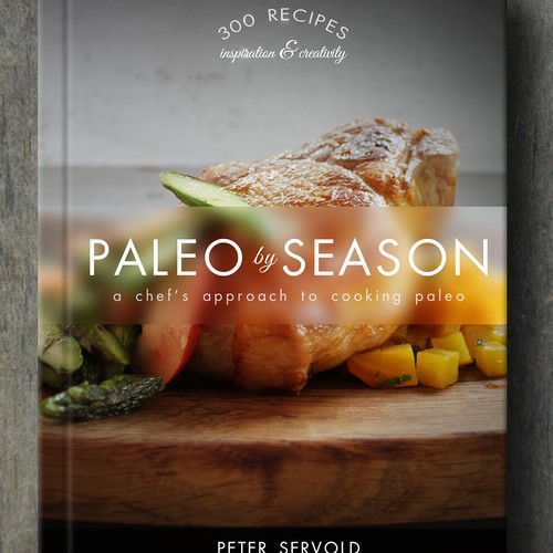 Paleo cook book needs a cover