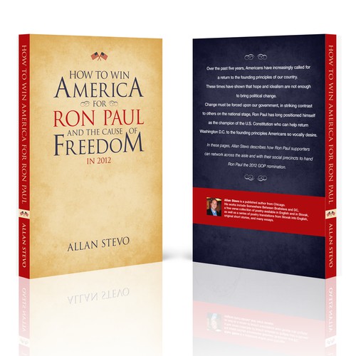 Book Cover for the 2nd Edition of a Book on Ron Paul and US Politics