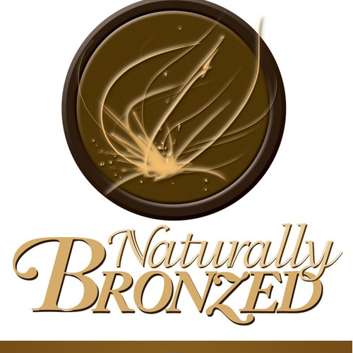 Logo for a tanning salon