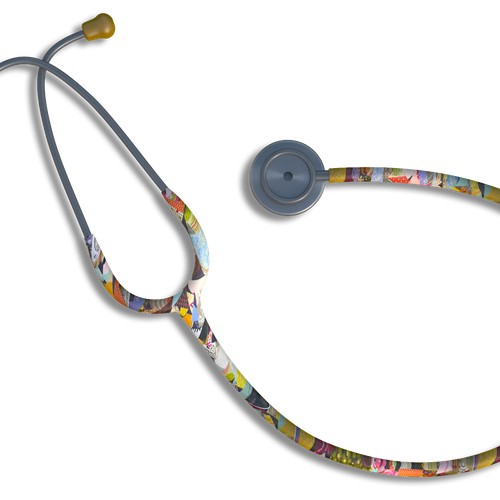 Stethoscope product graphics