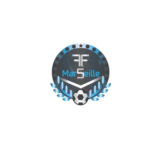 Logo concept for an futbol futbol team