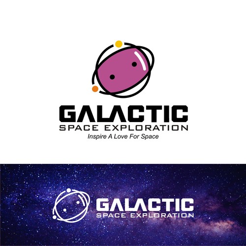 Cute Logo for Space stories and News Blog