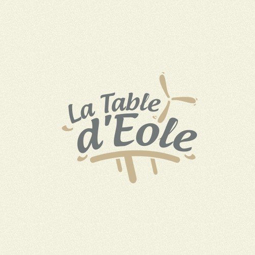 Logo for "La Table d'Eole" !