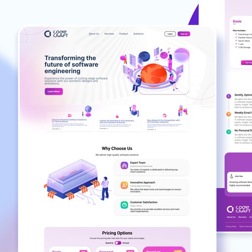 Landing Page