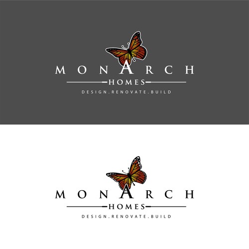 Re design logo for Monarch Homes