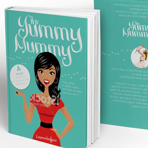 Create a capturing book cover for " Yummy Mummy" (with illustration)