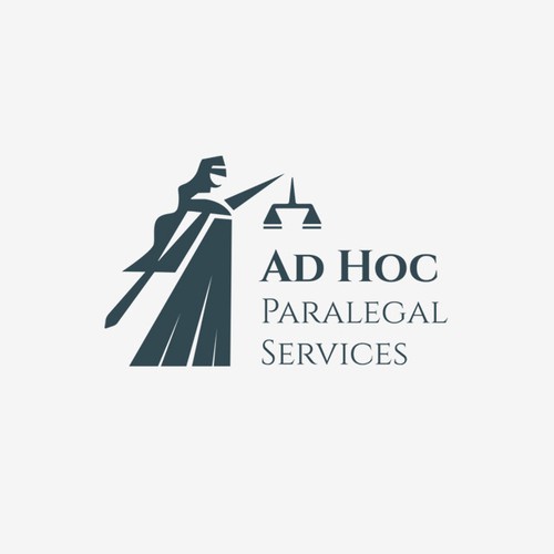 Logo for paralegal company AD Hoc