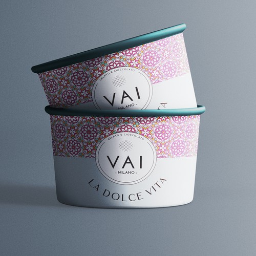 Ice Cream Cup Design