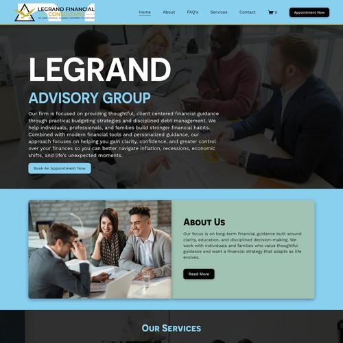 Legrand Financial Consultants Design