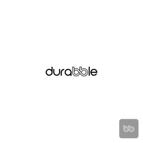 simple logo for durabble