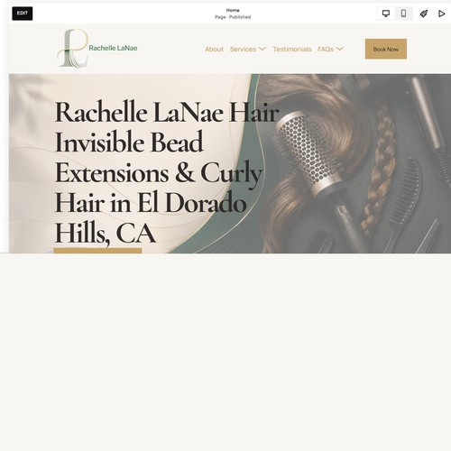 Optimisation of Rachelle LaNae Hair