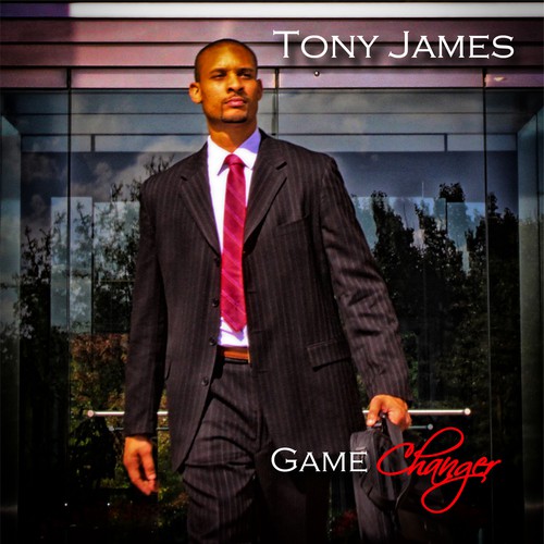 CD Album Cover Design - "Game Changer" by artist Tony James