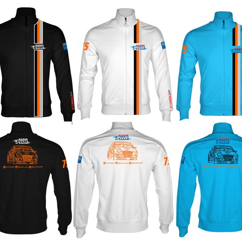 Create Merchandising Apparel Designs for Professional Racing Driver Paul Holton