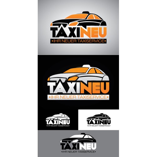 Create the next logo and business card for Taxi Neu