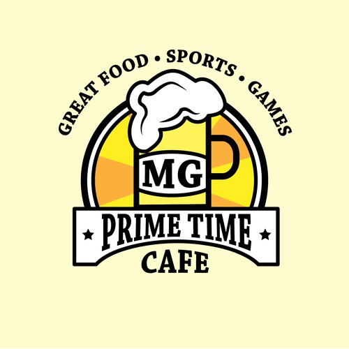 Friendly Logo for sports bar