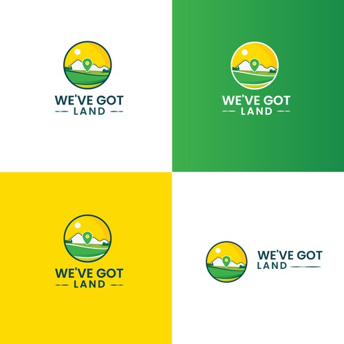 We've Got Land Logo Design 