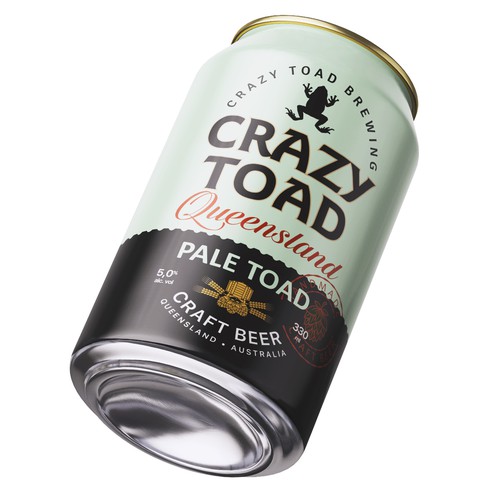 Crazy Toad - Craft Beer Can