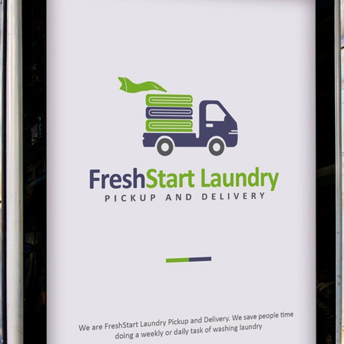 Logo for FreshStart Laundry Delivery