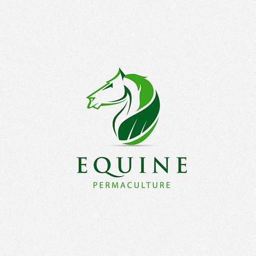 Logo design for Equine Permaculture Service.