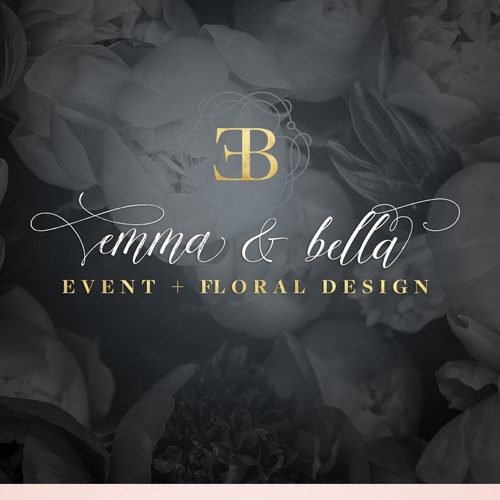 feminine luxe event planner logo