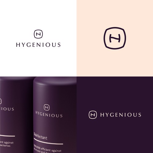 Hygenious logo design