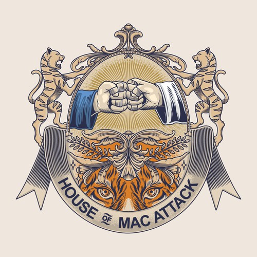House of Mack Attack - Crest Design