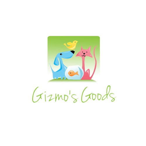 Create the next logo for Gizmo's Goods