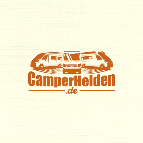 Car illustrations concept for CamperHelden.de