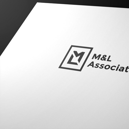 M&L Associates logo design