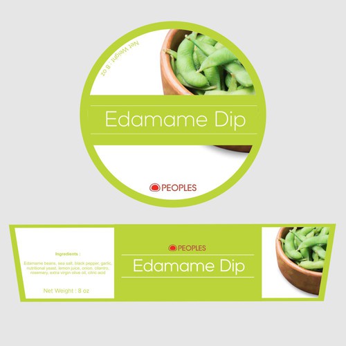 Edamame Hummus package