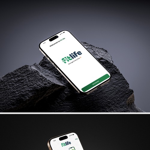 Fitness App Onboarding Screen Design