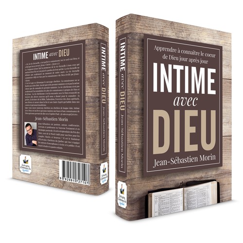 Book Cover Design for INTIME avec DIEU