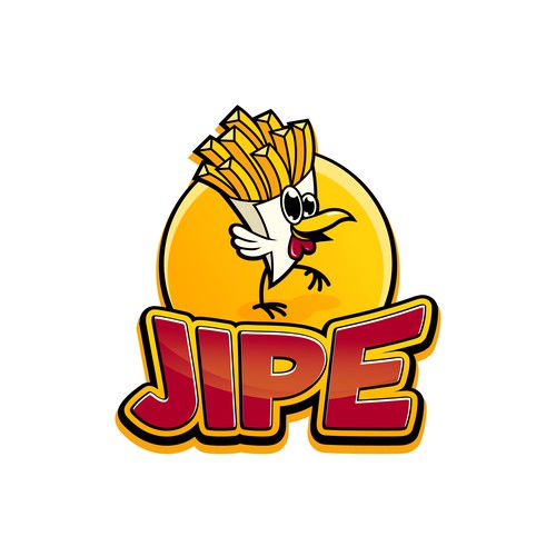 Jipe Chicken and Chips Logo