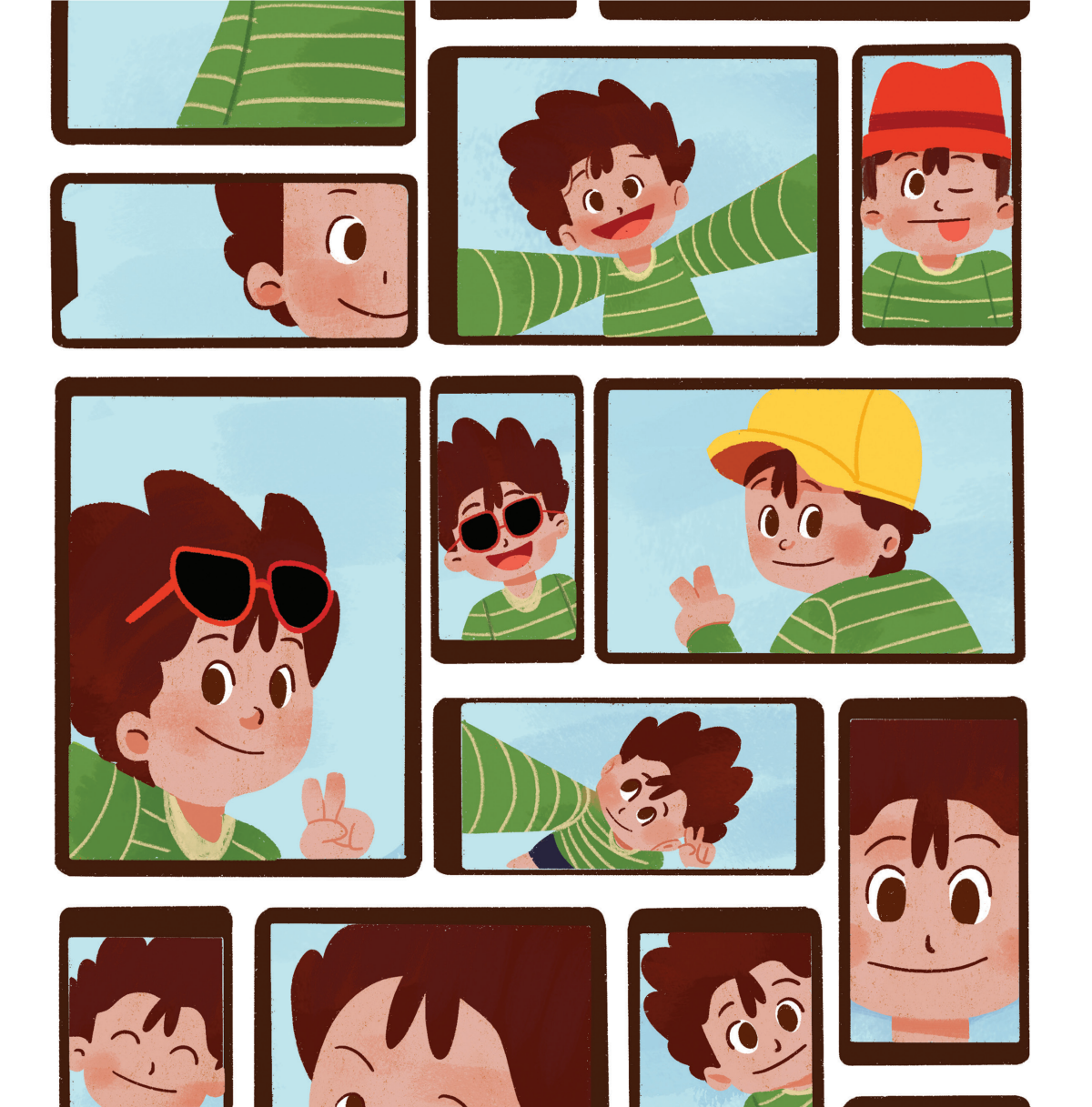 Children's Picture Book: The Day the Screens Stood Still Paperback Revisions 4
