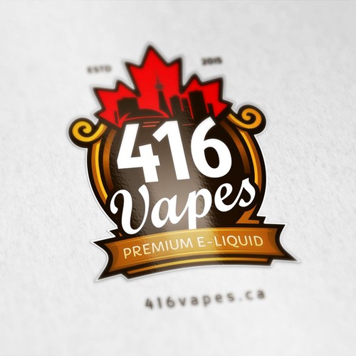 Logo for 416 Vapes - E Liquid from Canada