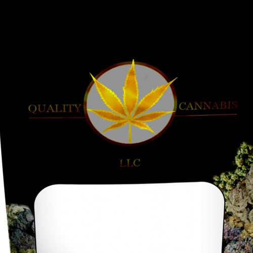 Create a marijuana packaging design for a state licensed marijuana facility