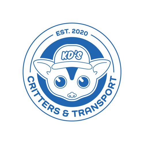 Logo concept for an exotic animal transport company