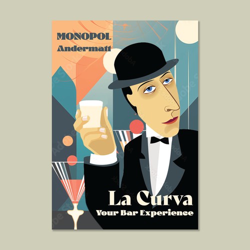 Poster for La Curva bar