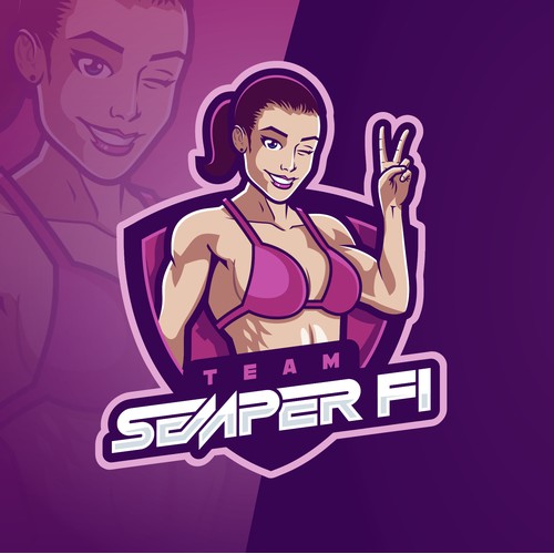 Team Semper Fi  (logo)