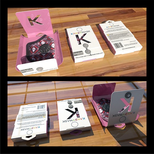 KandyMask packaging design