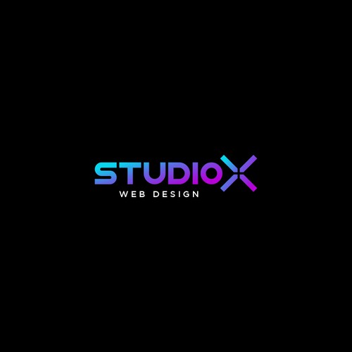 Logo for STUDIO X web design