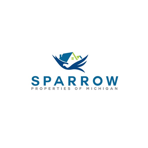 Sparrow real estate logo
