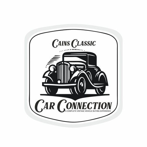 Logo for a vintage cars concierge services company